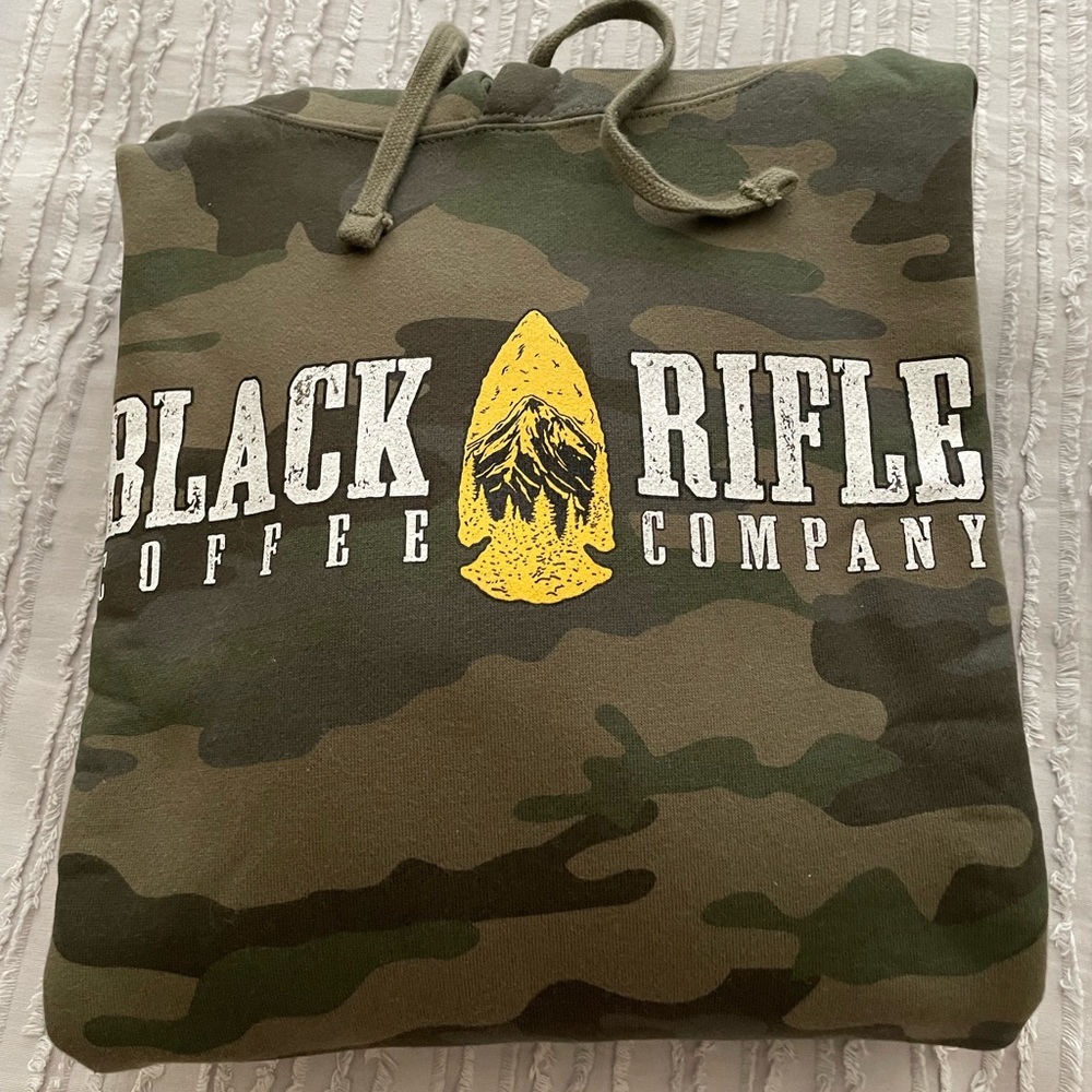 New Black Riffle camouflage men’s hoodie S